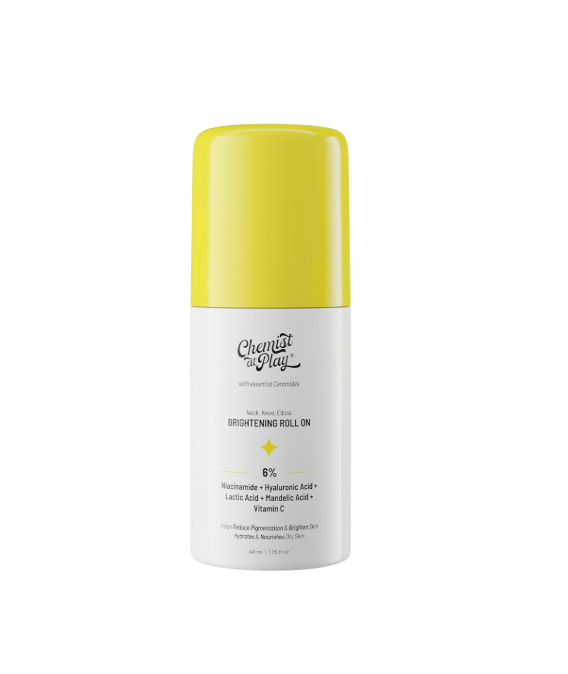 Chemist at Play Neck Knee Elbow Brightening Roll On 40ml