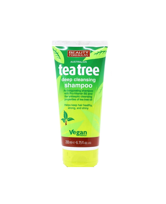 Beauty Formulas Tea Tree Deep Nourishing Shampoo 200ml