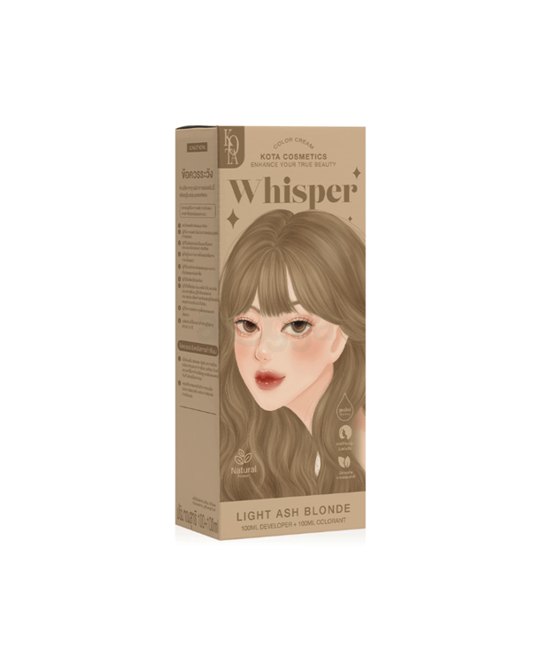 Kota Cosmetics Hair Color Cream WHISPER-Light Ash Blonde