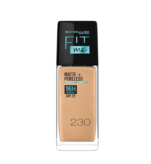 Maybelline Fit Me Matte Poreless Liquid Foundation 230 Natural Buff 30ml