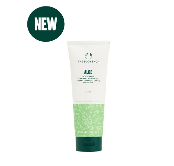 The Body Shop Aloe Calming Cream Cleanser 125 ml