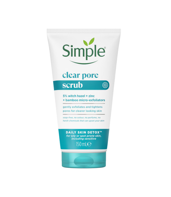Simple Clear Pore Facial Scrub 150ml
