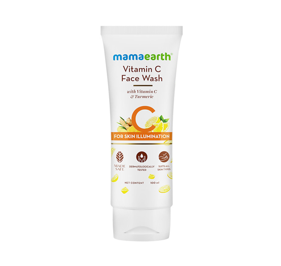 Mamaearth vitamin C face wash 100ml