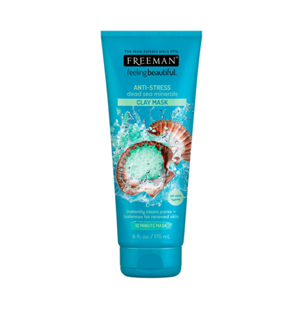 Freeman Anti-Stress Dead Sea Minerals Clay Mask-175ml