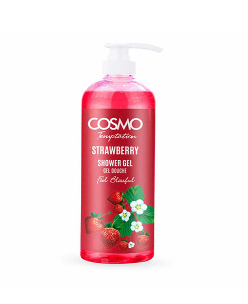 Cosmo Temptation Strawberry Shower Gel 1000ml