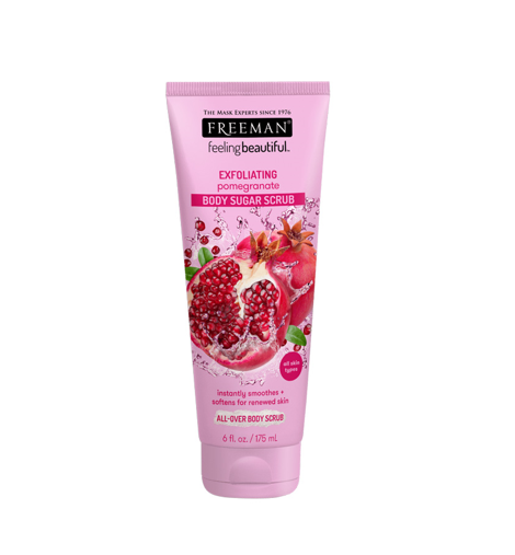 Freeman Feeling Beautiful Exfoliating Pomegranate Body Sugar Scrub-175ml