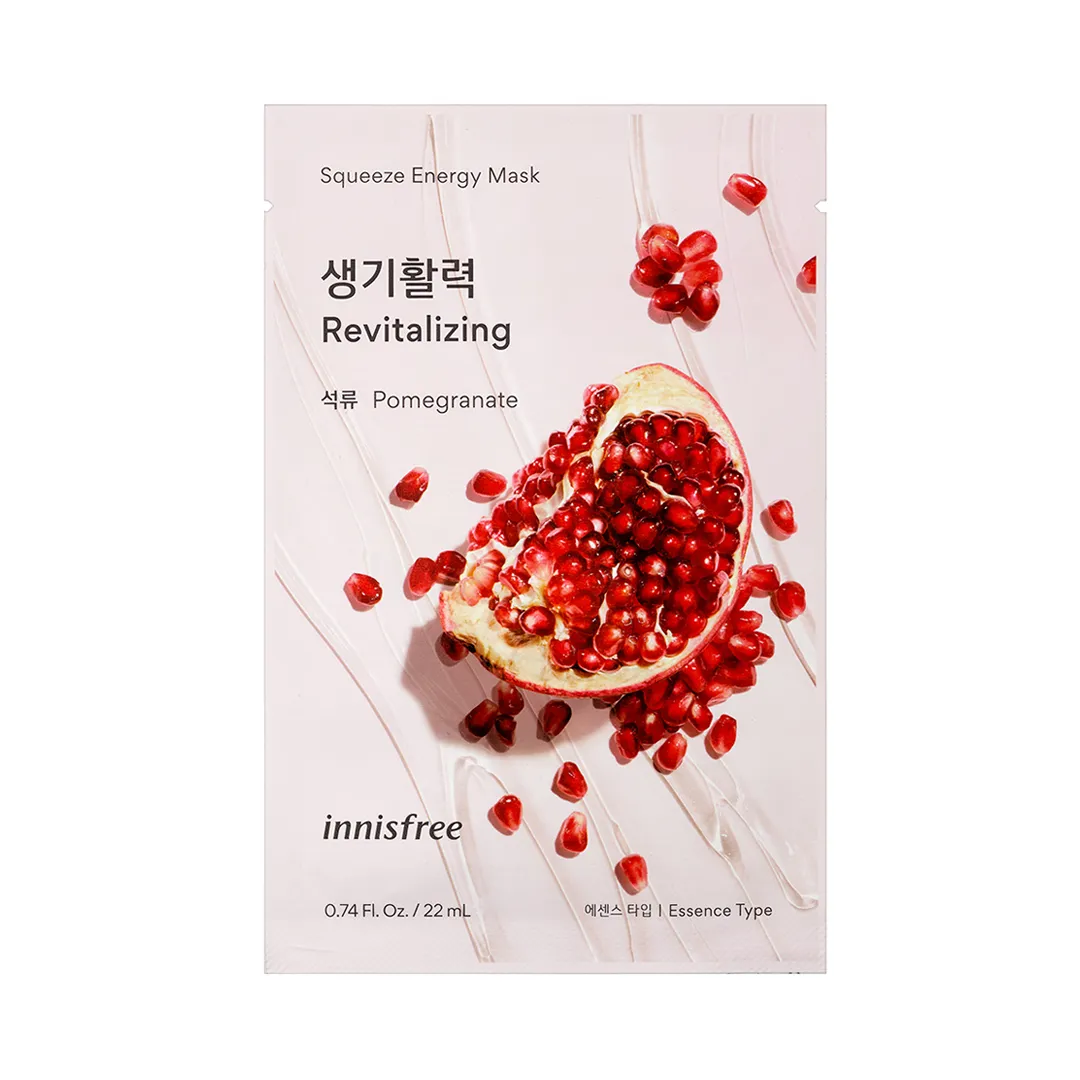 Innisfree My Real Squeeze Mask – Pomegranate 20ml