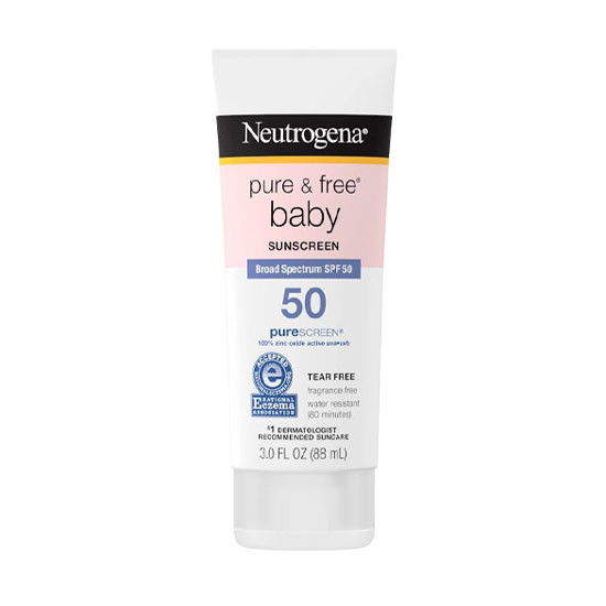 Neutrogena Pure & Free® Baby Sunscreen Broad Spectrum SPF 50