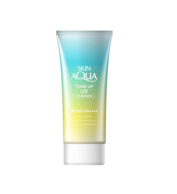 Skin Aqua Tone Up UV Essence Sunscreen SPF50+ PA++++ Mint Green 80g