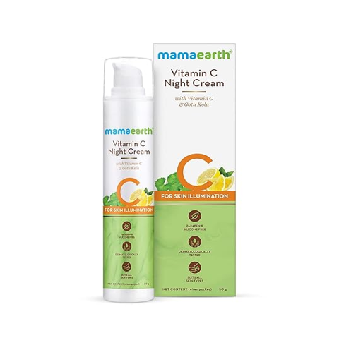 Mamaearth Vitamin C Night Cream 50g