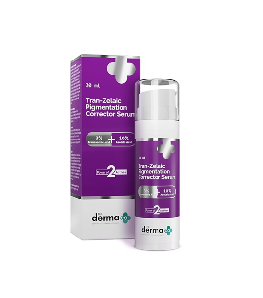 The Derma Co Tran-Zelaic Pigmentation Corrector Serum 30ml