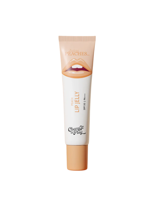 Chemist at Play Ceramides + 2% Kojic Acid Tinted Peach Lip Jelly  SPF 50, PA++++