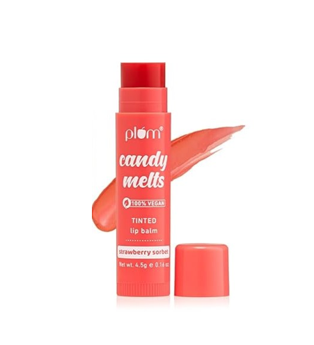 Plum Candy Melts Strawberry Sorbet Tinted Lip Balm 4.5g