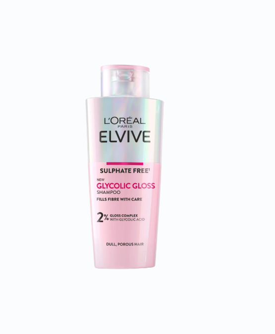 Loreal Elvive Glycolic Gloss Sulphate Free Shampoo 200ml