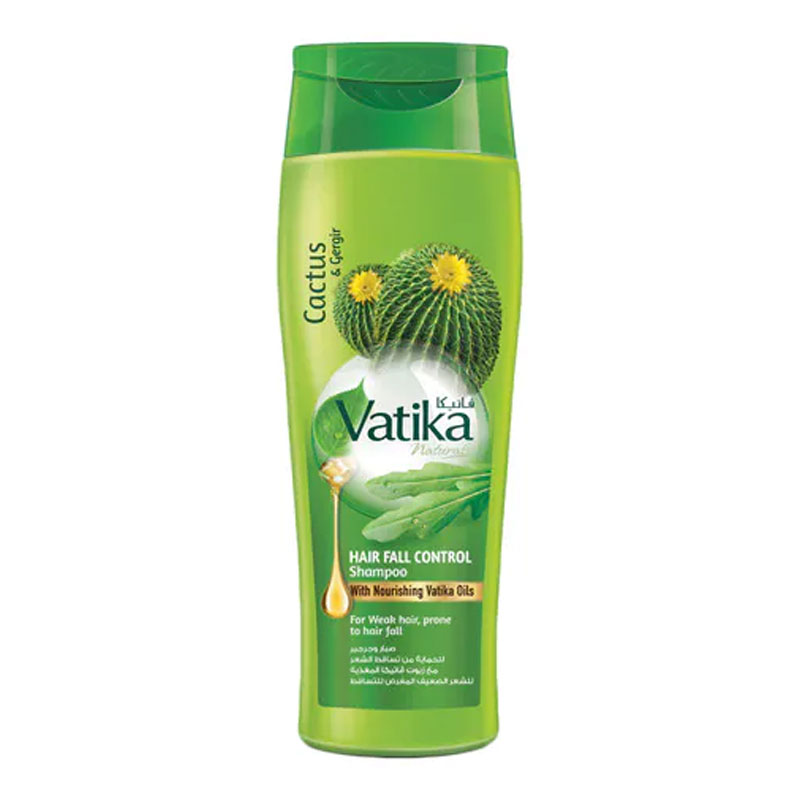 Dabur Vatika Naturals Cactus And Gergir Hair Fall Control Shampoo 400ml