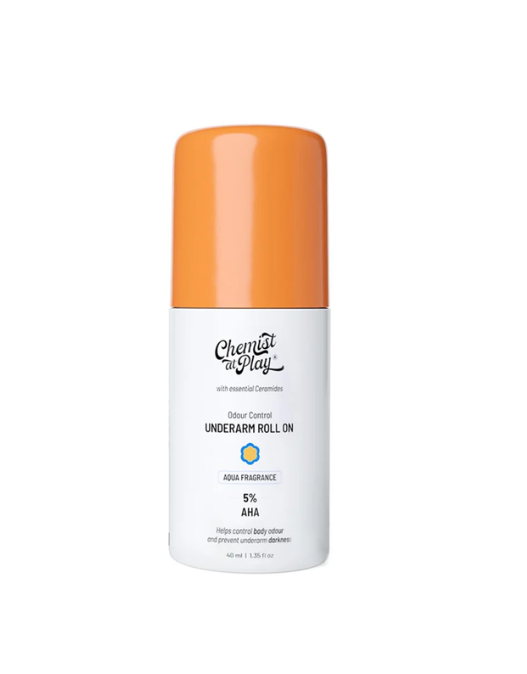 Chemist at Play Underarm Roll On for Odour Control & Pigmentation 40ml