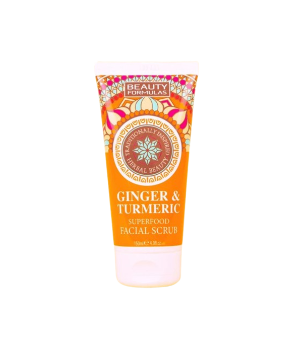 Beauty Formulas Ginger & Turmeric Superfood Facial Scrub 150ml