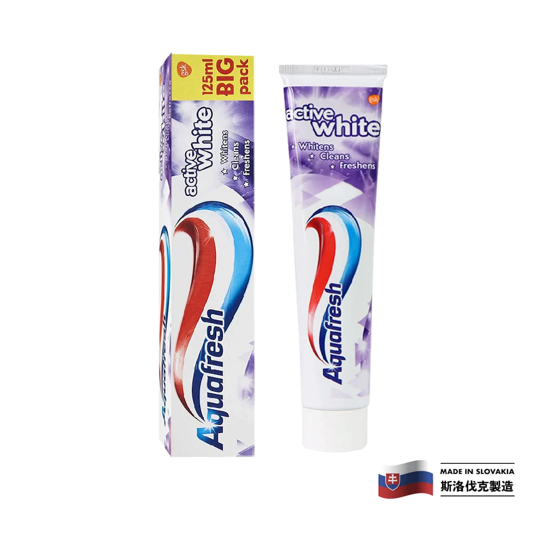 Aquafresh Active White Toothpaste 125ml