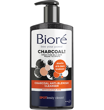 Bioré acne's outta here charcoal acne clearing cleanser sales