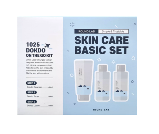 ROUND LAB Skin Care Basic Set