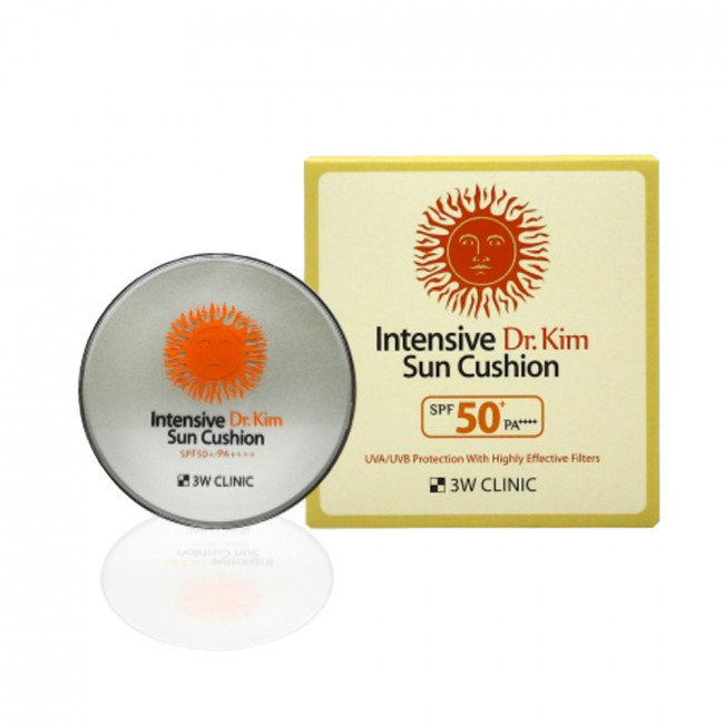 3W CLINIC INTENSIVE DR.KIM SUN CUSHION 15G (SPF50+ PA++++)