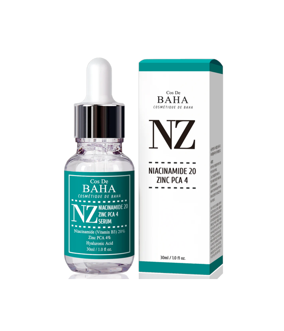 Cos De BAHA Niacinamide 20% & Zinc 4% Serum 30ml