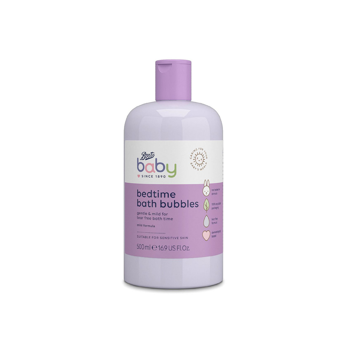 Boots Baby Bedtime Bath Bubbles 500ml