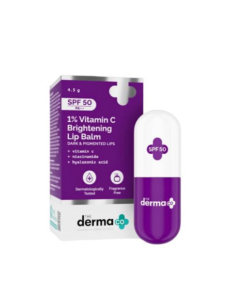 The Derma Co 1% Vitamin C Brightening Lip Balm 4.5g
