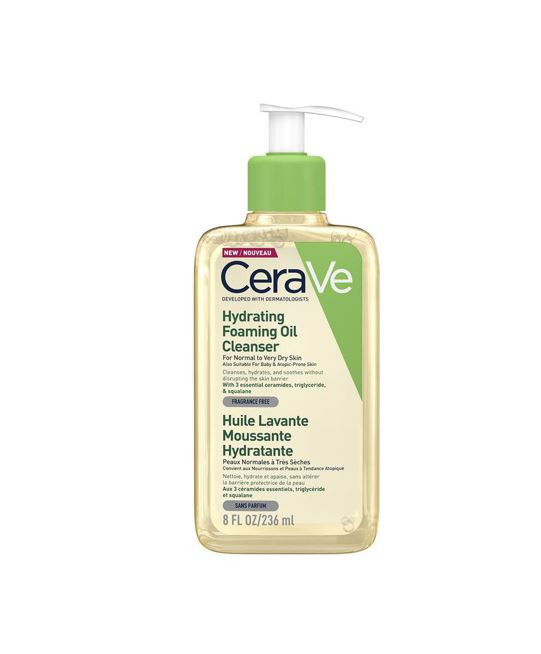 Cerave Hydrating Foaming Oil Cleanser 236ml