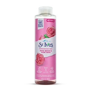 St.Ives Rose Water & Aloe Vera Refreshing Body Wash 650ml