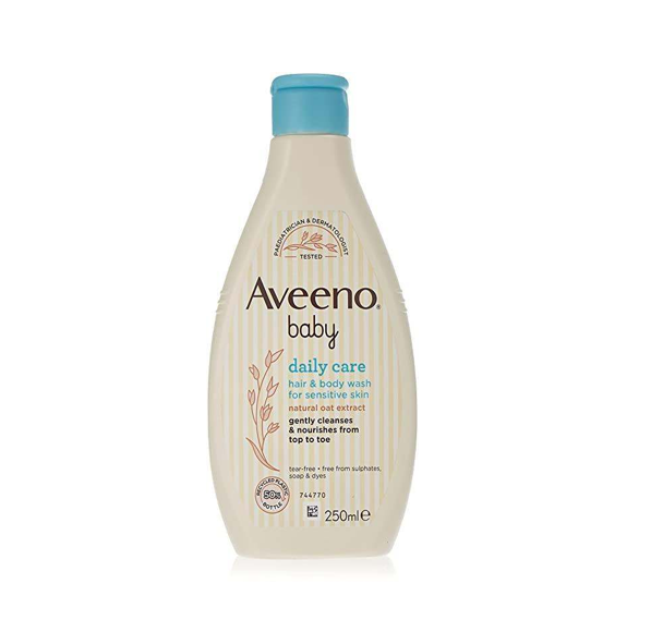 Aveeno Baby Daily Care Hair and Body Wash 250 ml