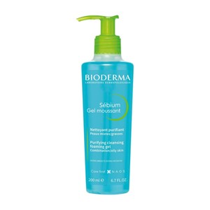 Bioderma Sebium Gel Moussant Purifying Cleansing Foaming Gel 200ml