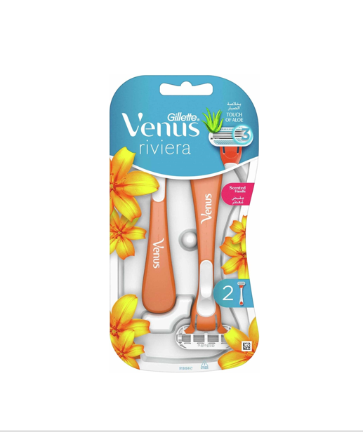 Gillette Venus Riviera Disposable Razors 2 Pcs