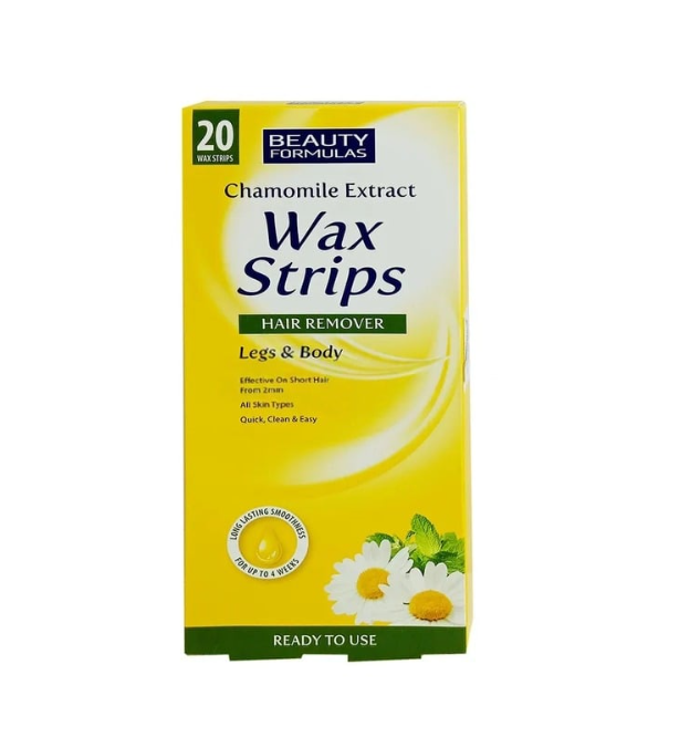 Beauty Formulas Chamomile Extra Wax Strips