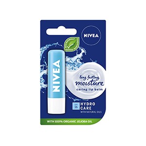 Nivea Hydro Care Long Lasting Moisture Caring Lip Balm 4.8g - Spf 15