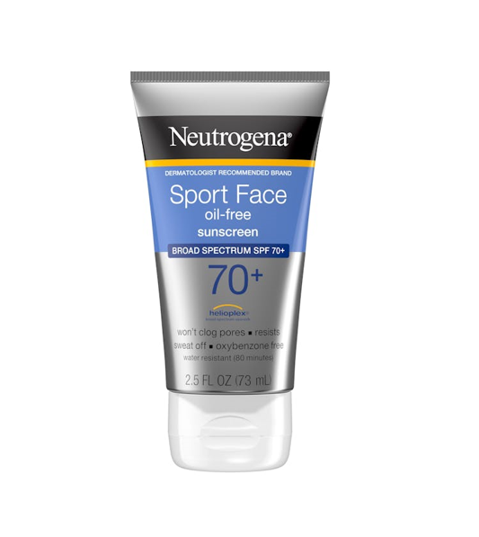 Neutrogena Sport Face Oil-free Lotion Sunscreen Broad Spectrum Spf 70+ 73ml