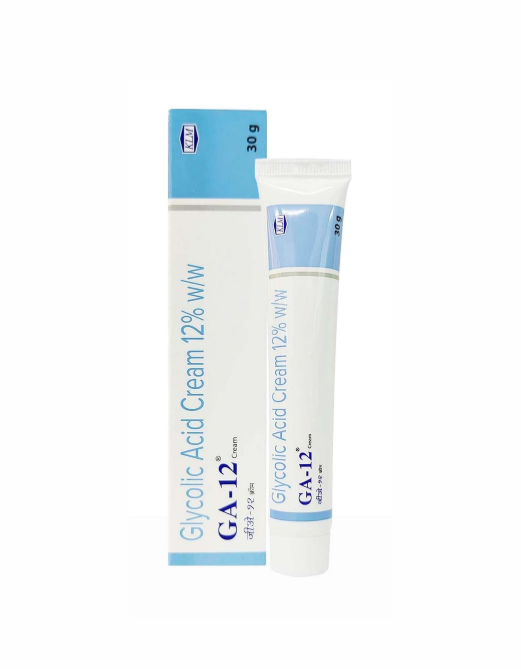 KLM Laboratories Glycolic Acid Cream 12% W/W GA -12 30g