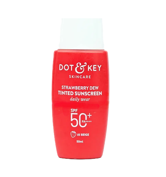 Dot & Key Strawberry Tinted Sunscreen Beige 50ml
