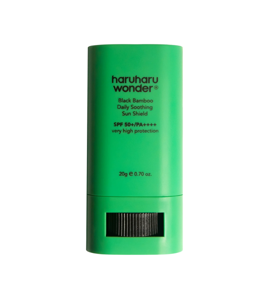 haruharu wonder  BLACK BAMBOO daily soothing sun shield SPF50+ PA++++ 20g