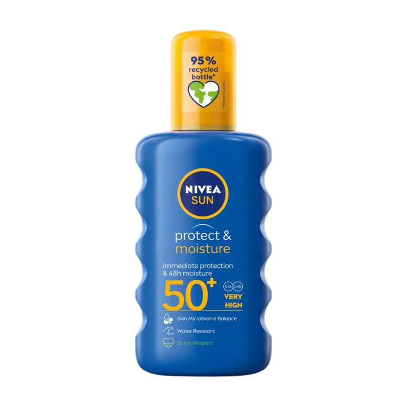 NIVEA SUN Protect & Moisture Sun Spray SPF 50+ 200 ml
