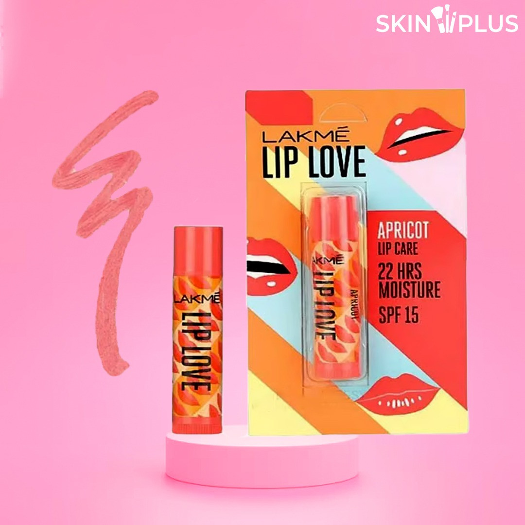 Lakme Lip Love Chapstick Apricot lip balm SPF 15 4.5g